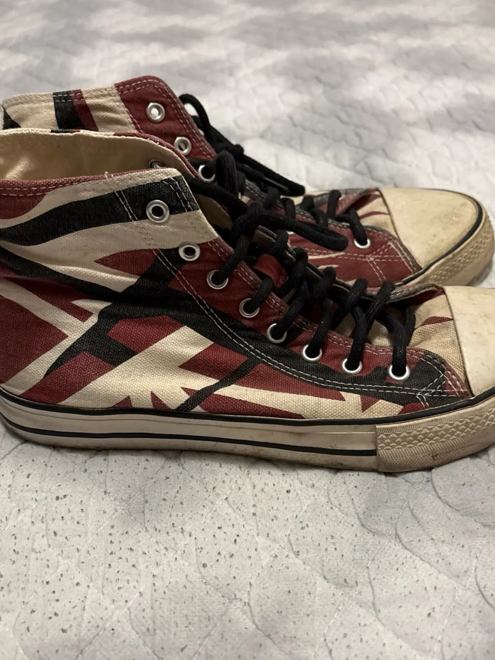EVH Eddie Van Halen shoes original 2009 edition size 9 (fits 8-1/2 to 9)